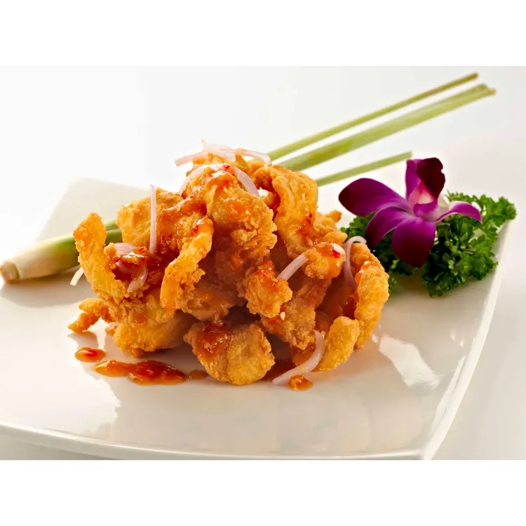 Deep Fried Fish Fillet with Thai Style Sauce