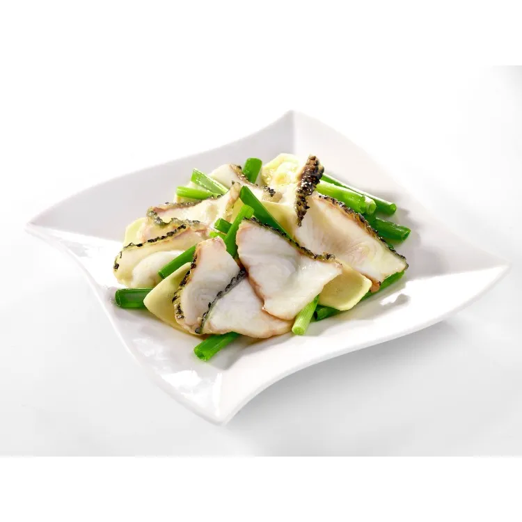 Stir Fried (Sautéed) Fish Fillet with Spring Onion and Ginger
