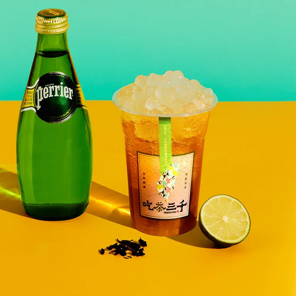 Perrier Lemon Black Tea