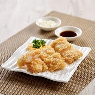 Beancurd Skin Prawn Fritters