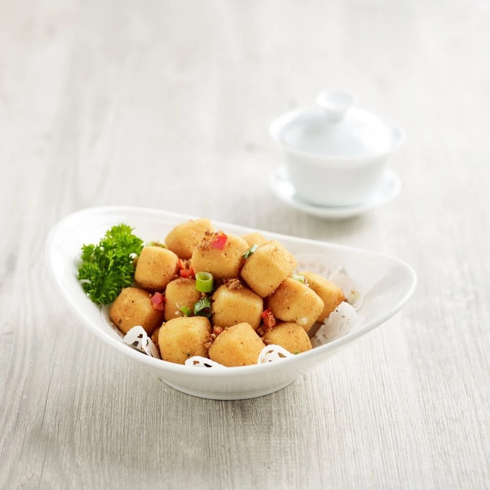 Crisp-fried Tofu with Salt & Pepper