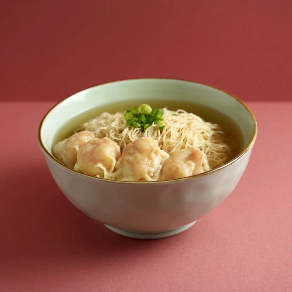 Signature Canton Jumbo Prawn Wonton Noodle (4 pcs)