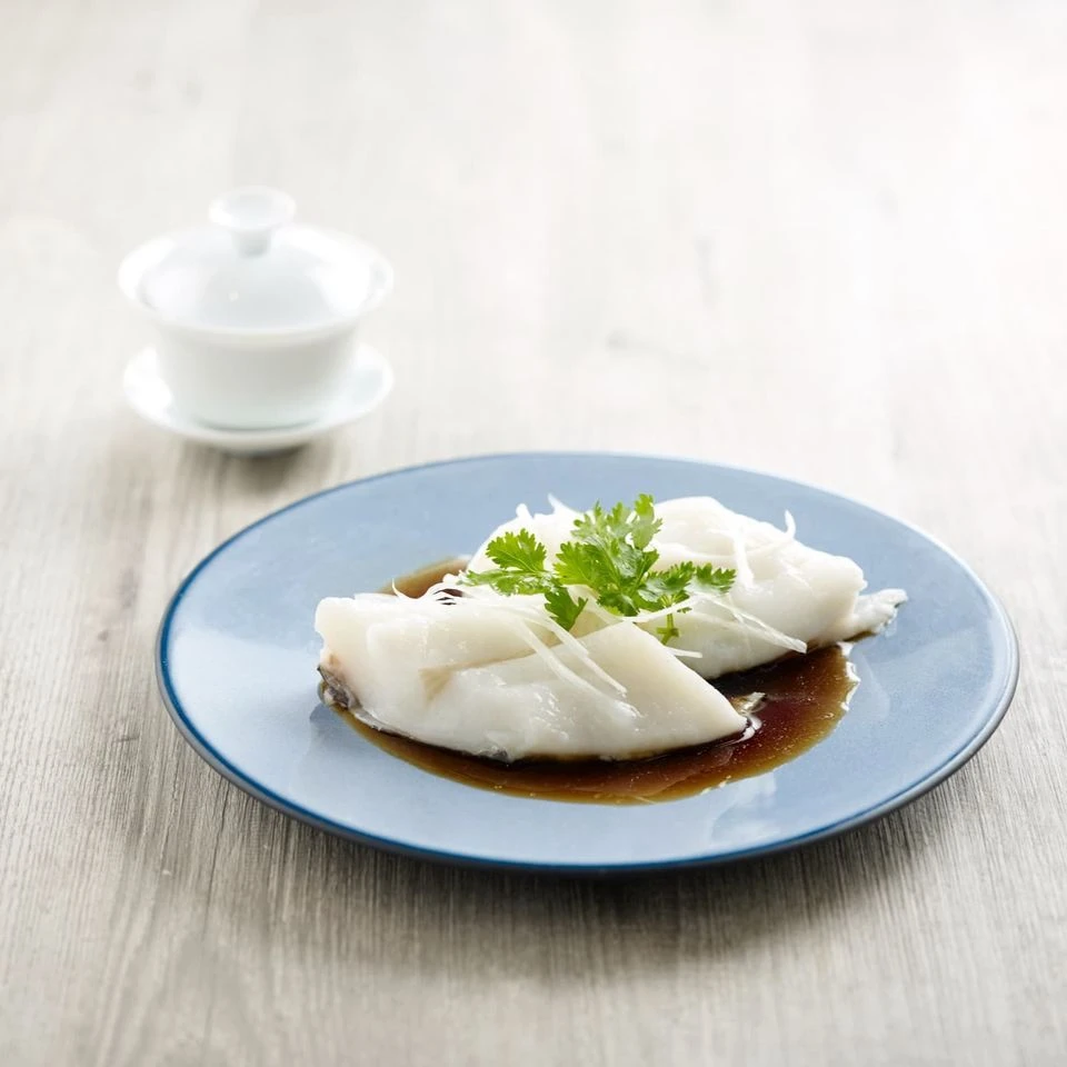 Steamed Flounder in Hong Kong Style