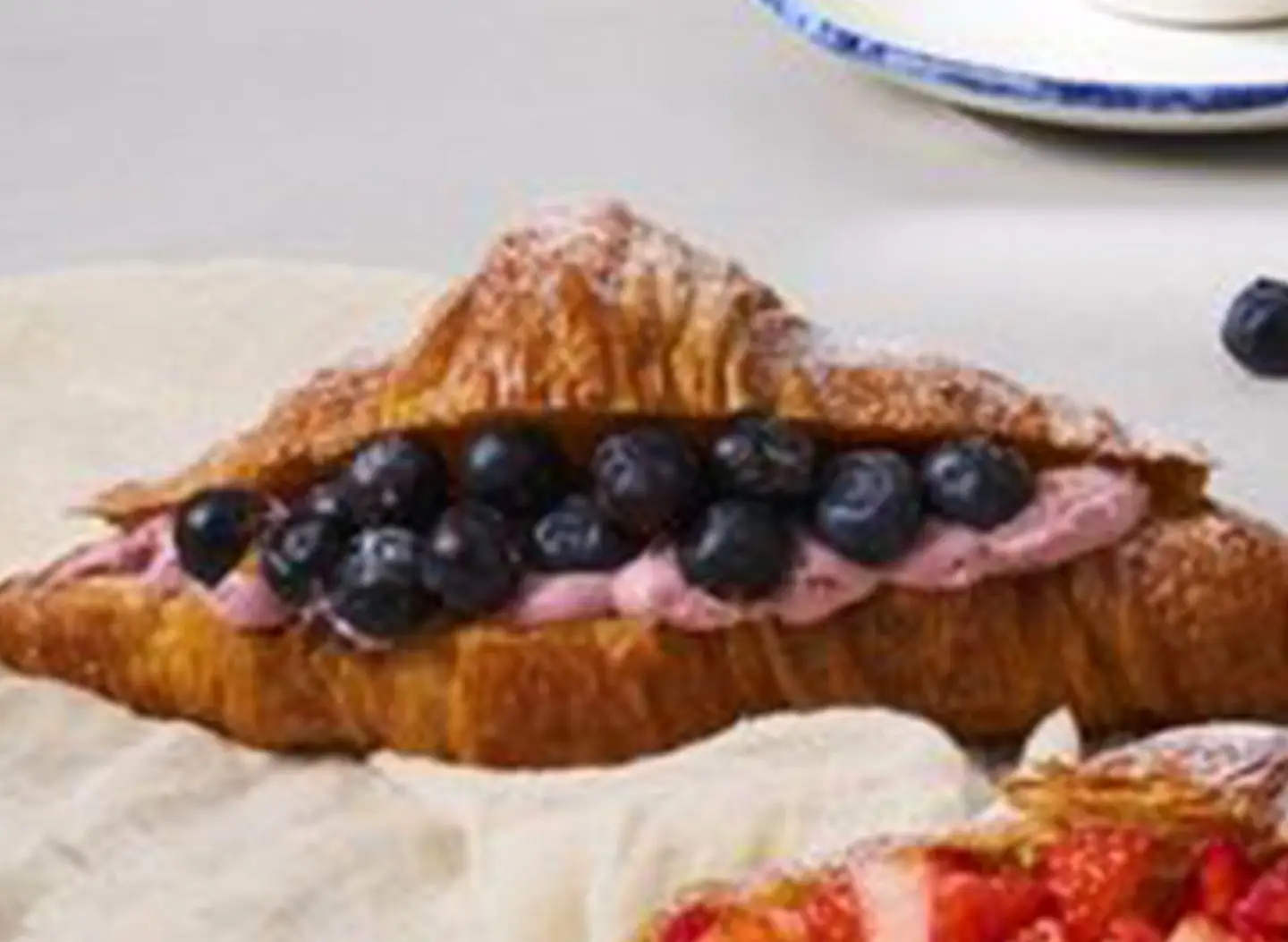 Blueberry Cream Cheese Croissant