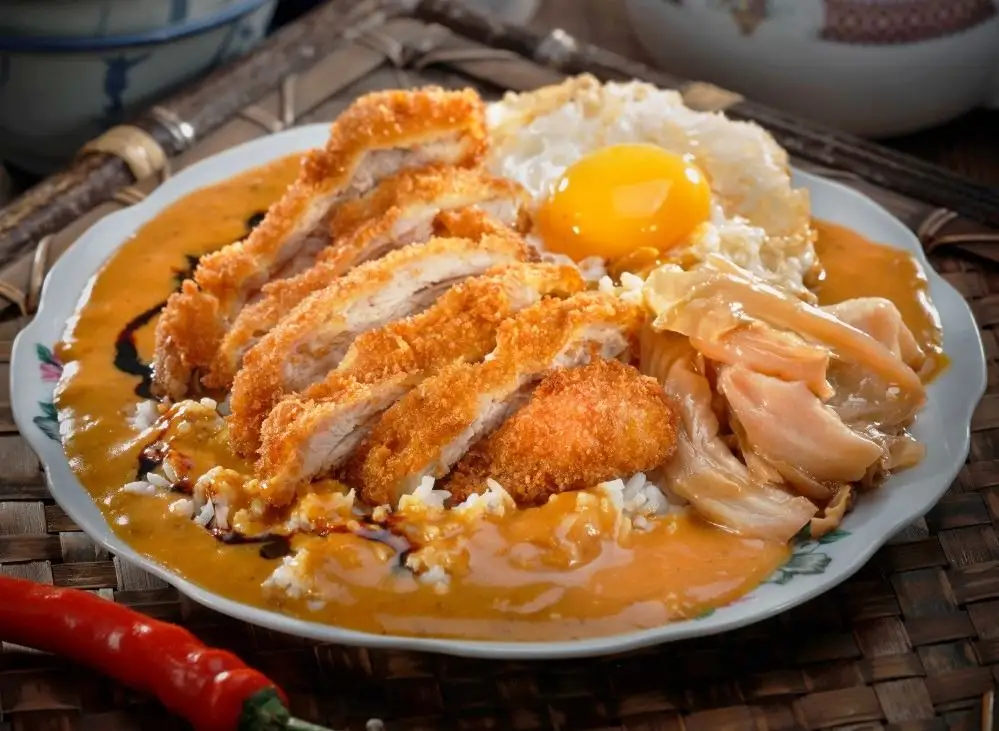 Chicken Cutlet Curry Rice
