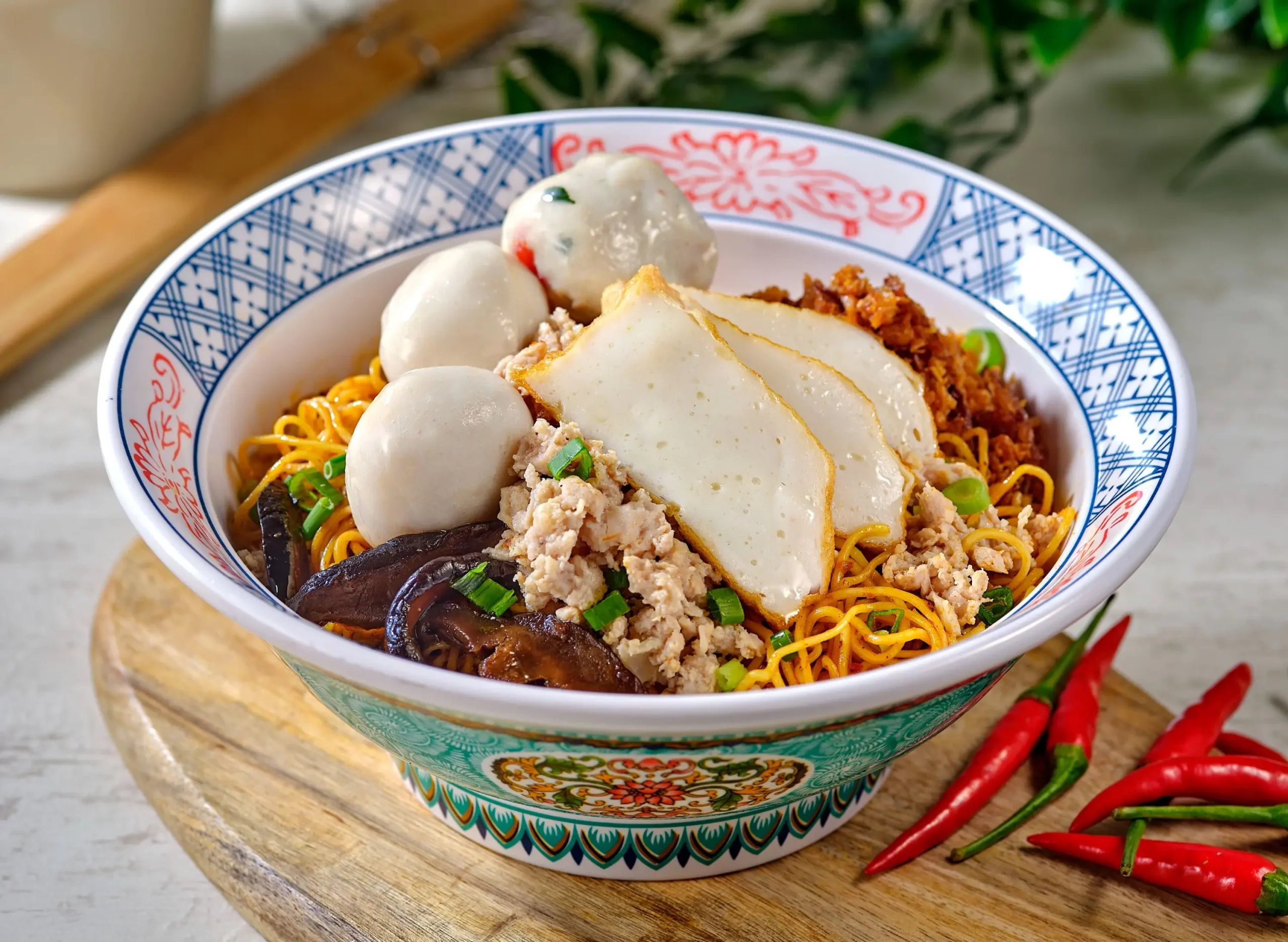 Fishball Minced Meat Noodle