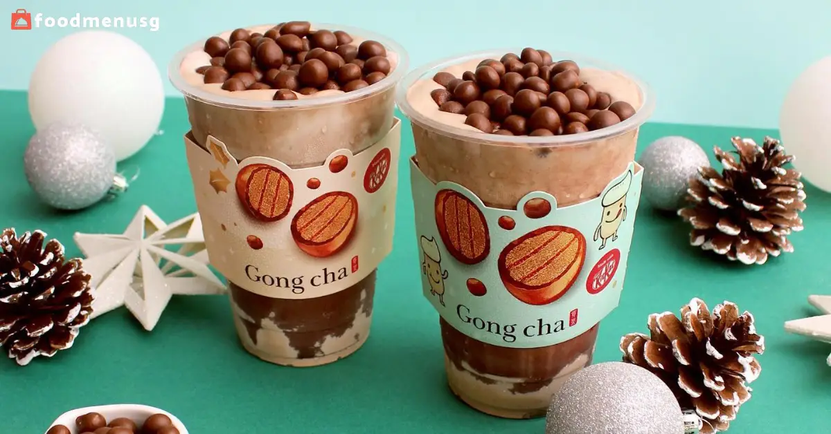 Gong Cha Menu Prices & Locations Singapore