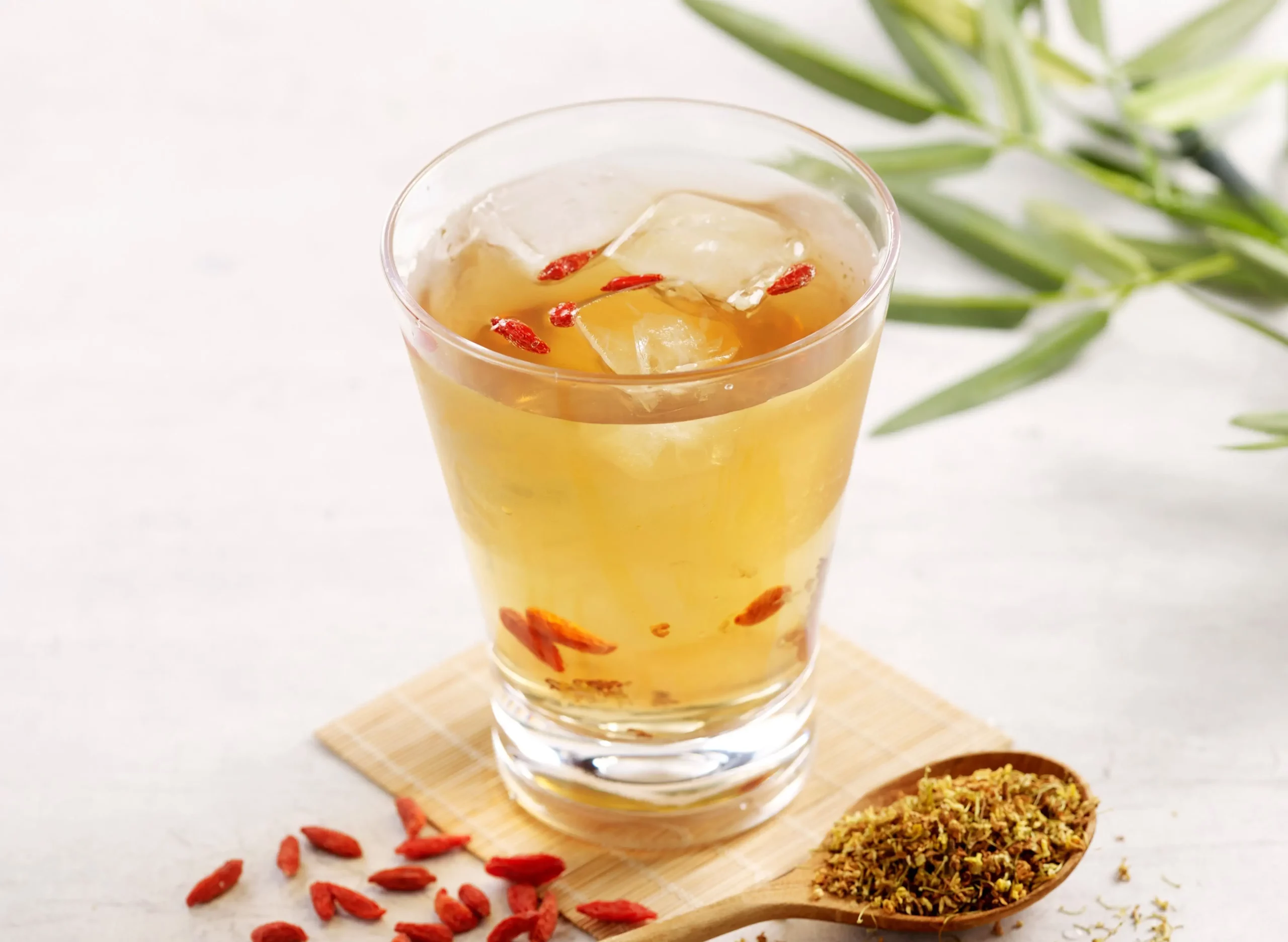 Winter Melon Chilled Tea with Osmanthus Jelly