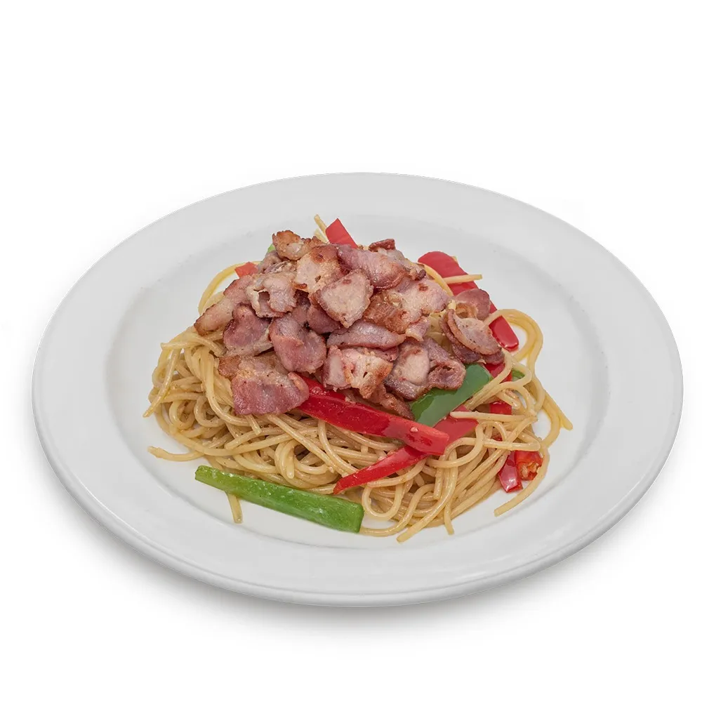 Aglio Olio with Bacon