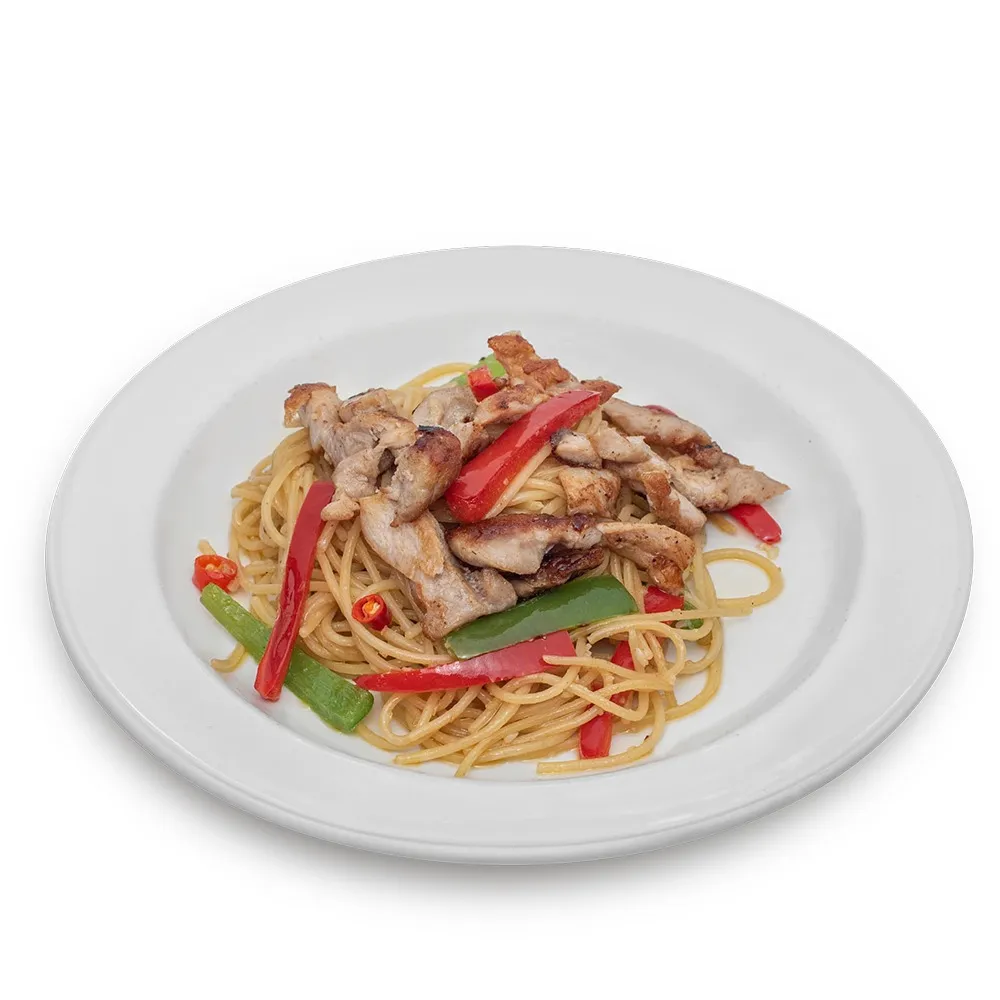 Aglio Olio with Chicken