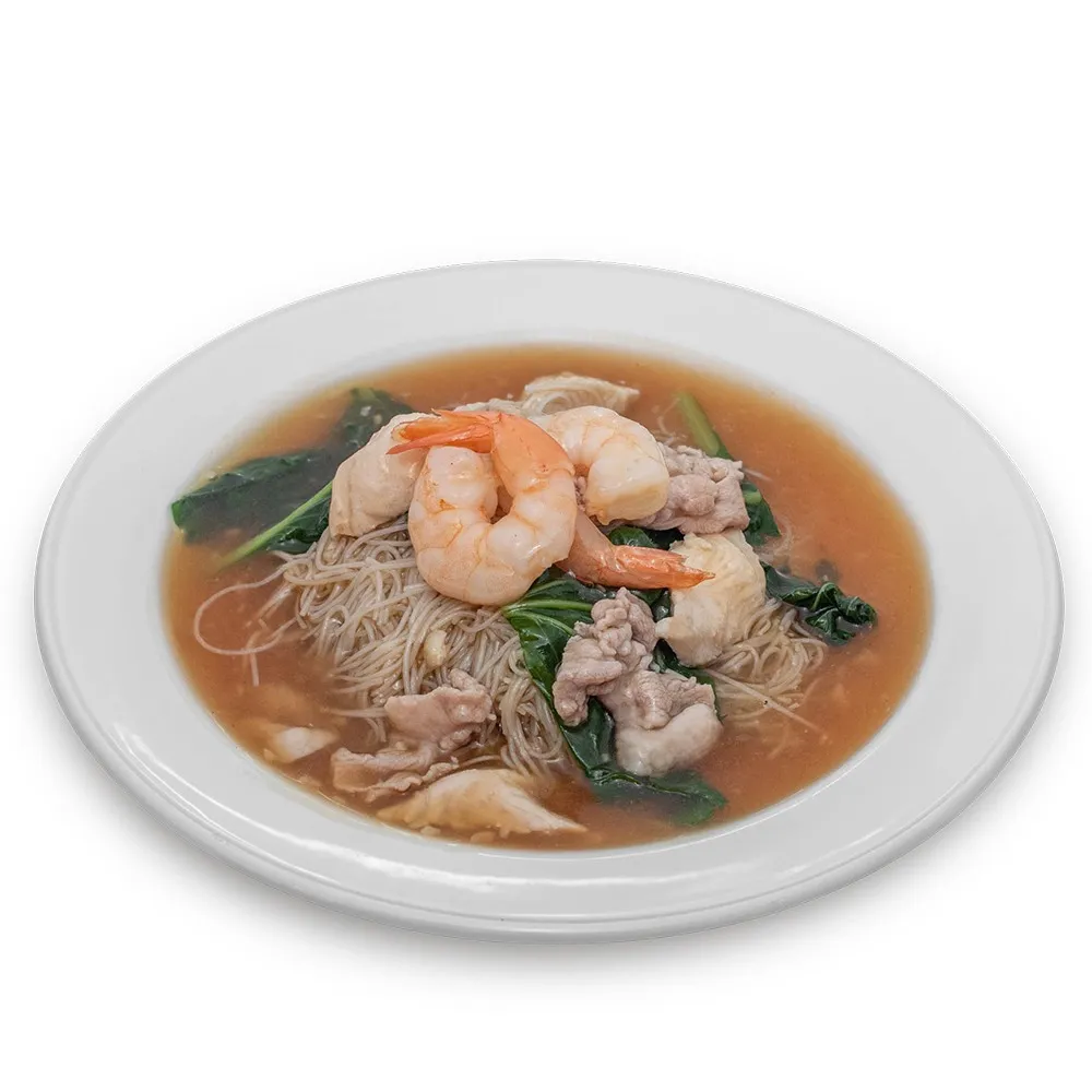 Bee Hoon with Pork, Prawn and Fish