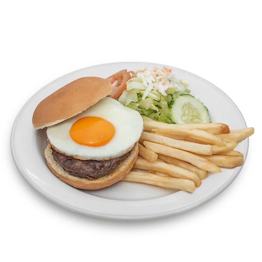Beef Superburger with Egg