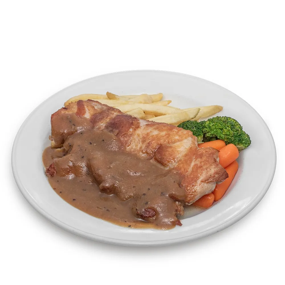 Black Pepper Chicken Chop