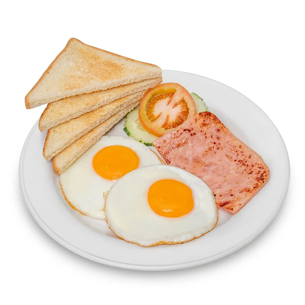 Fried Egg with Ham