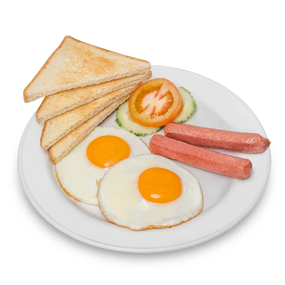 Fried Egg with Sausage