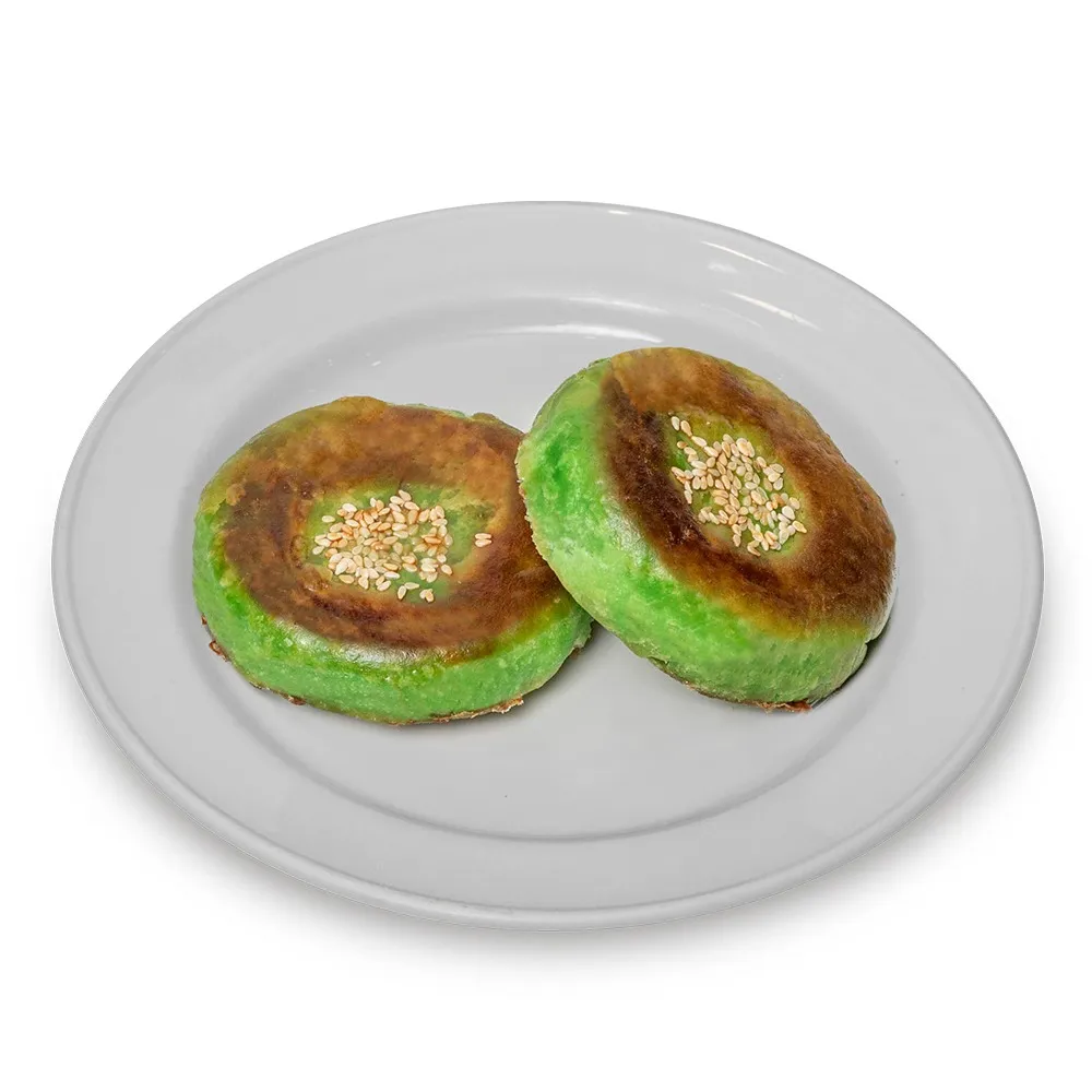 Pandan Green Bean Puff (2-pcs Pack)