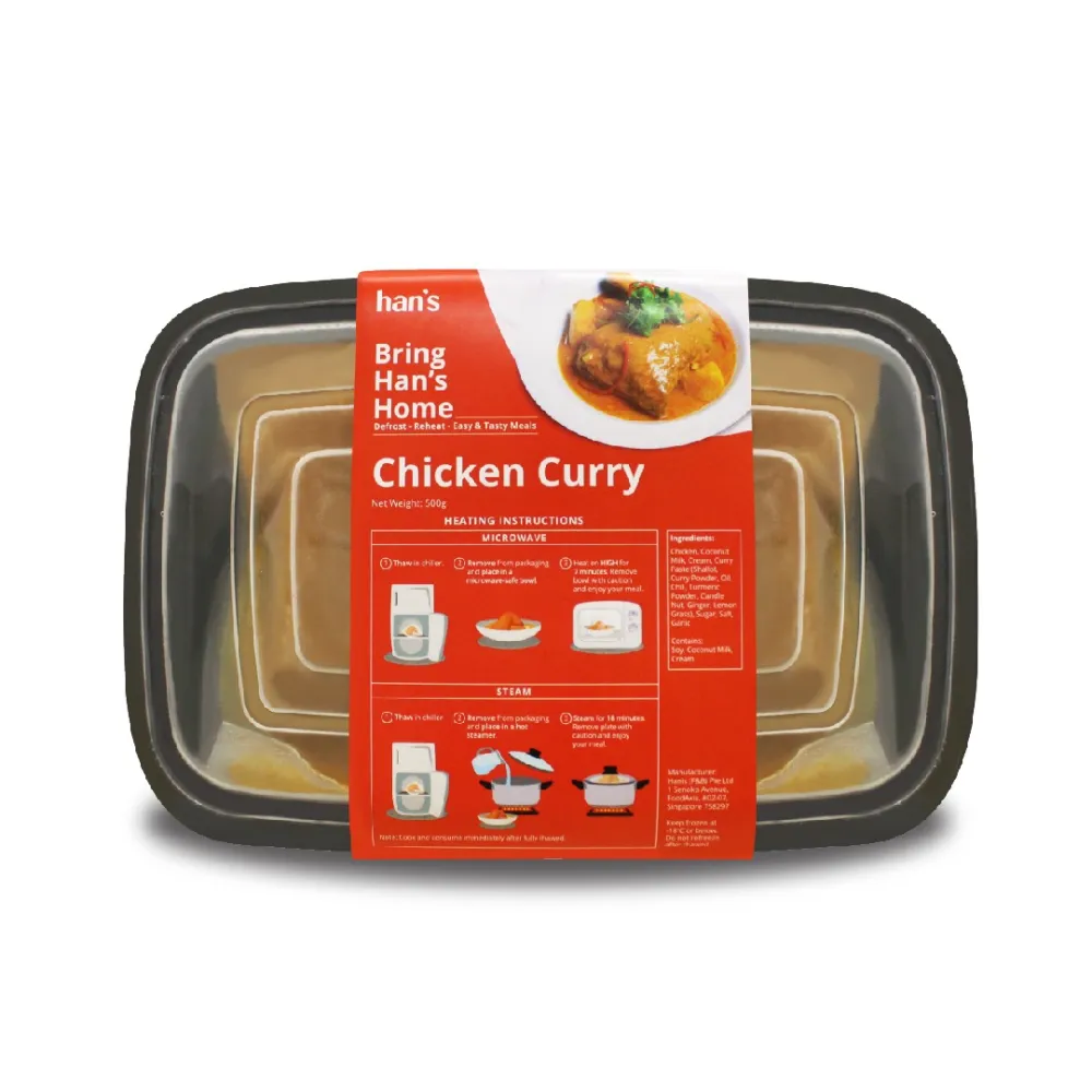Ready-to-Heat Chicken Curry (Frozen)