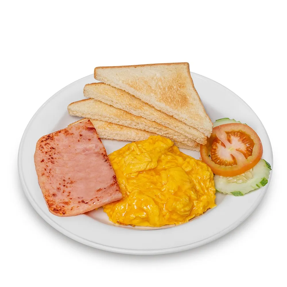 Scrambled Egg with Ham