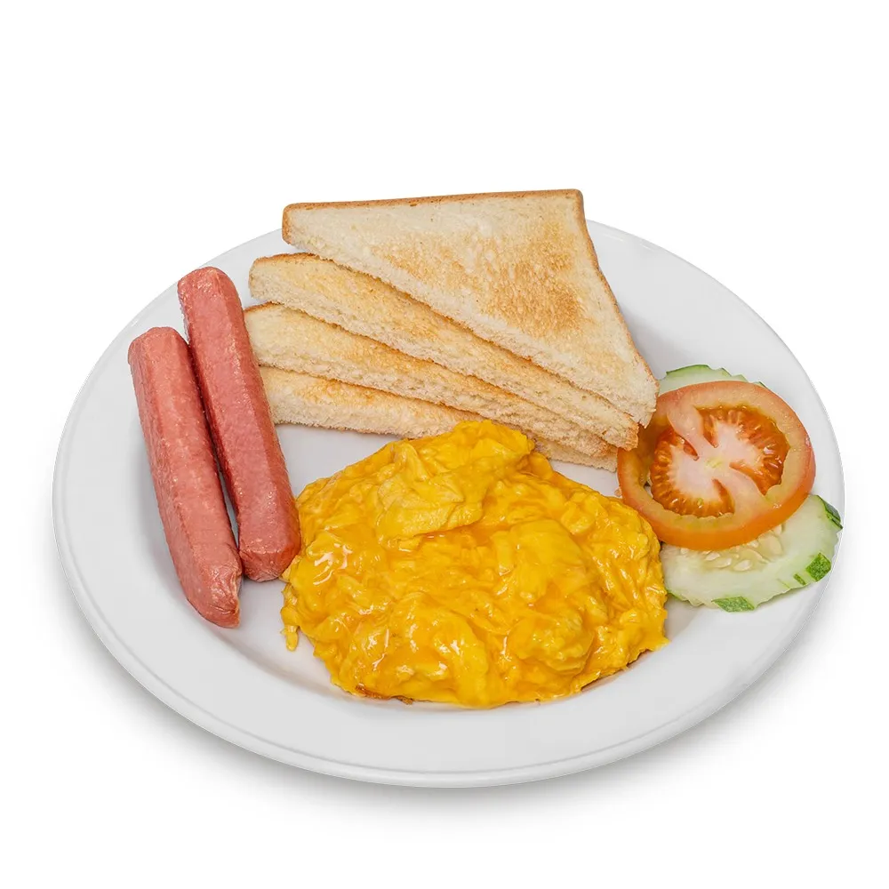 Scrambled Egg with Sausage