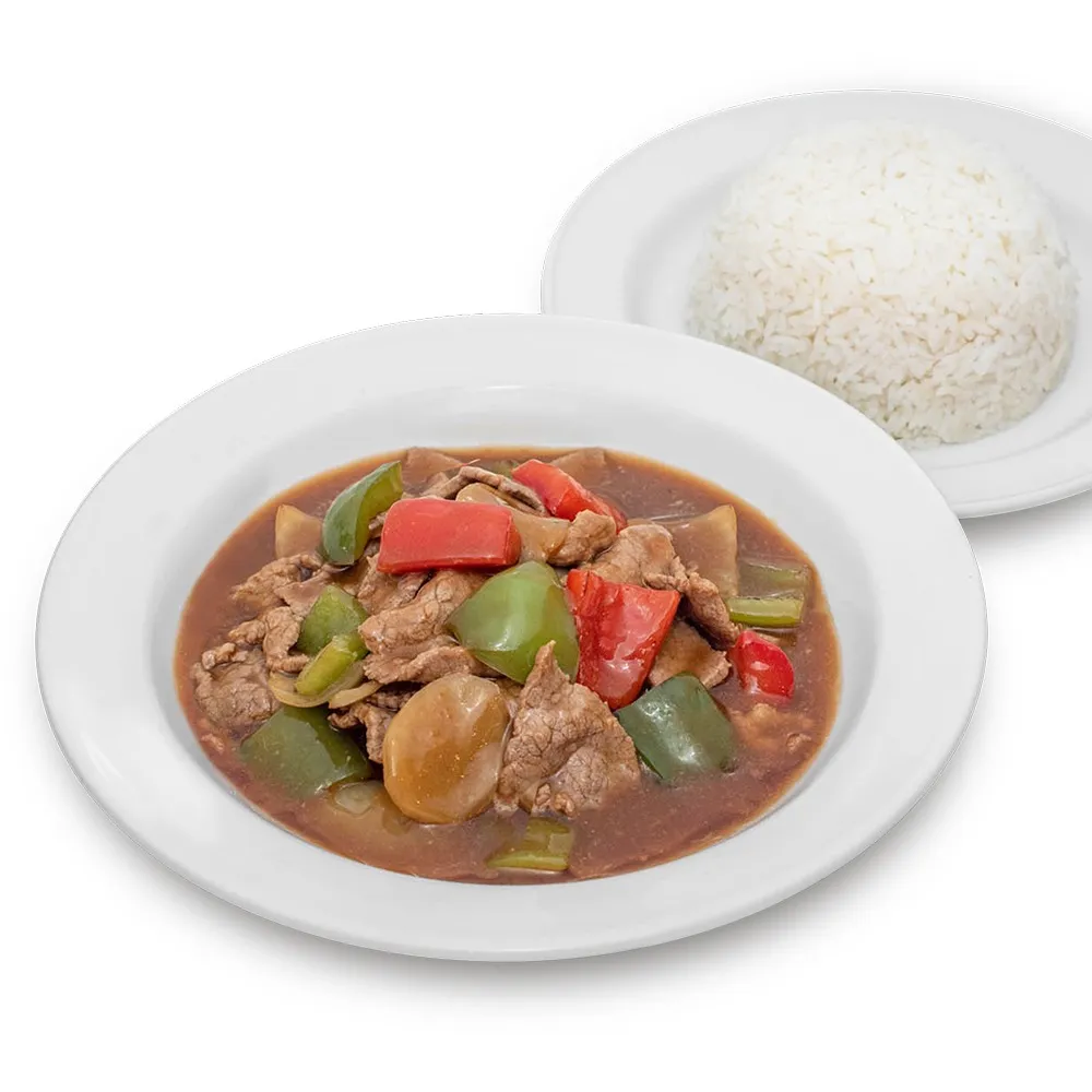 Stir-Fried Beef with Bell Pepper