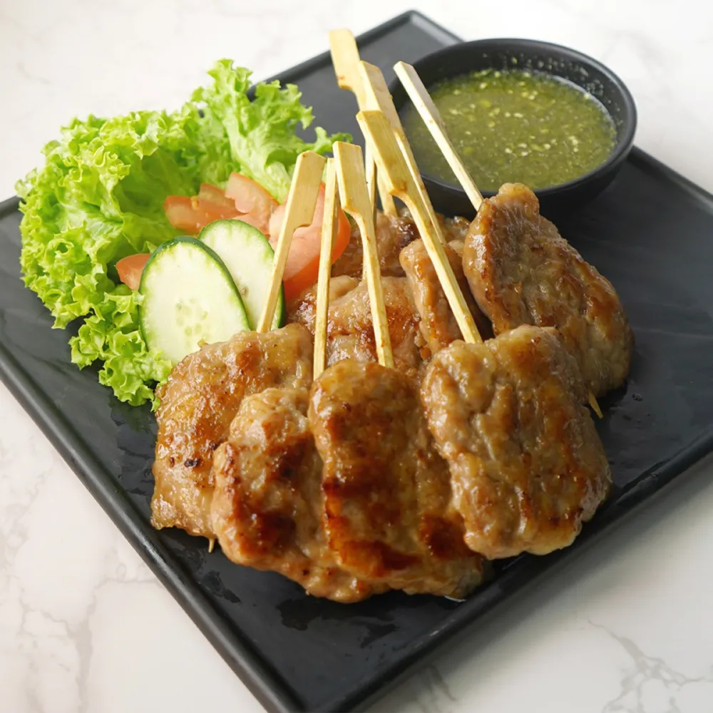 4pcs Sweet & Sticky Pork Skewers