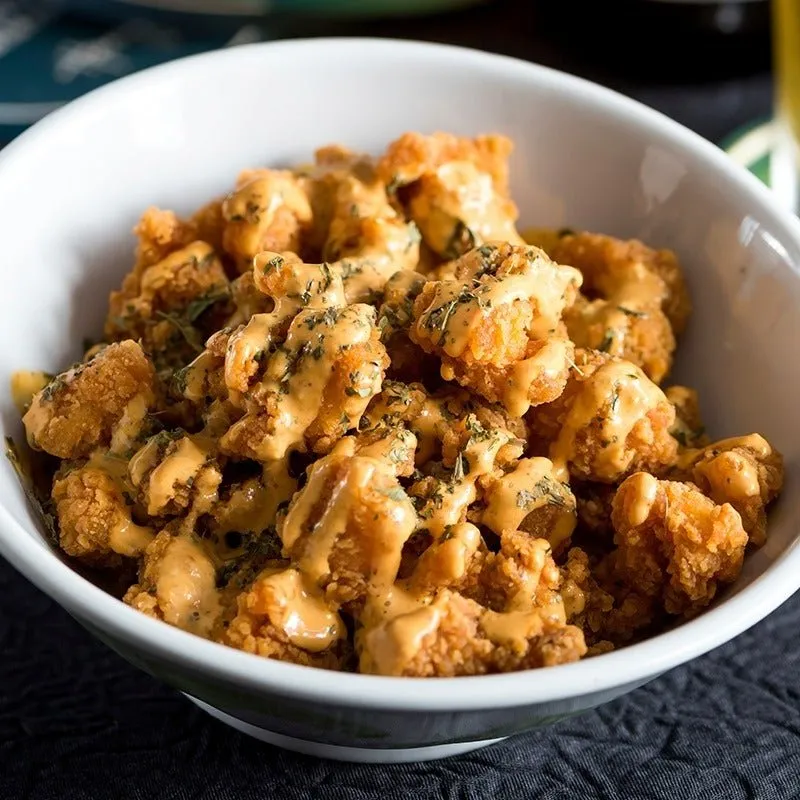 Laksa Popcorn Chicken