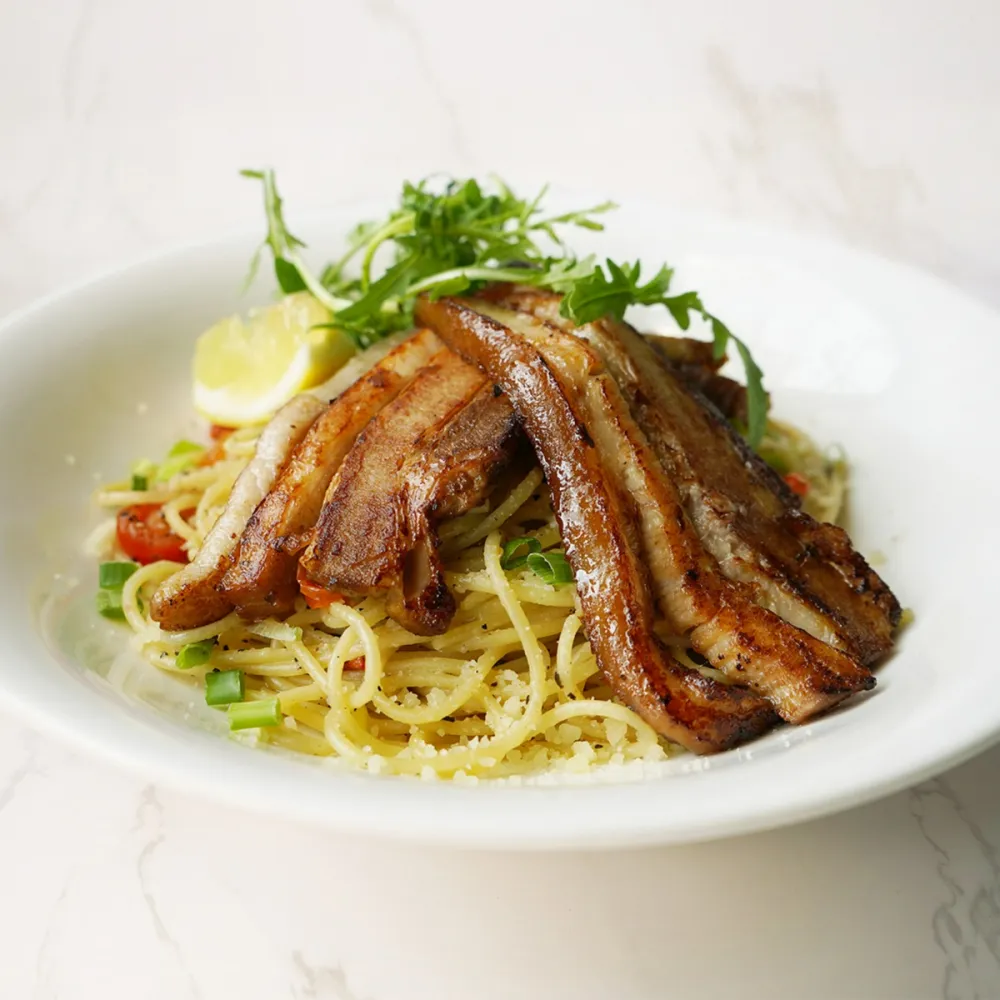 Pork Belly Aglio Olio