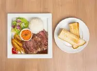 Hoshino Angus Beef Steak Plate