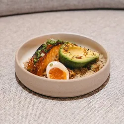 Miso Salmon Grain Bowl