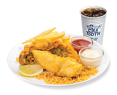 1pc Rockfish & 1pc Chicken