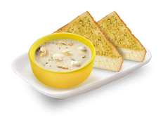 Clam Chowder with 2pc Garlic Toast 5oz