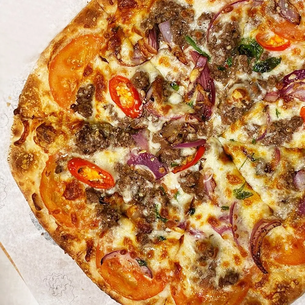 Minced Beef Pizza