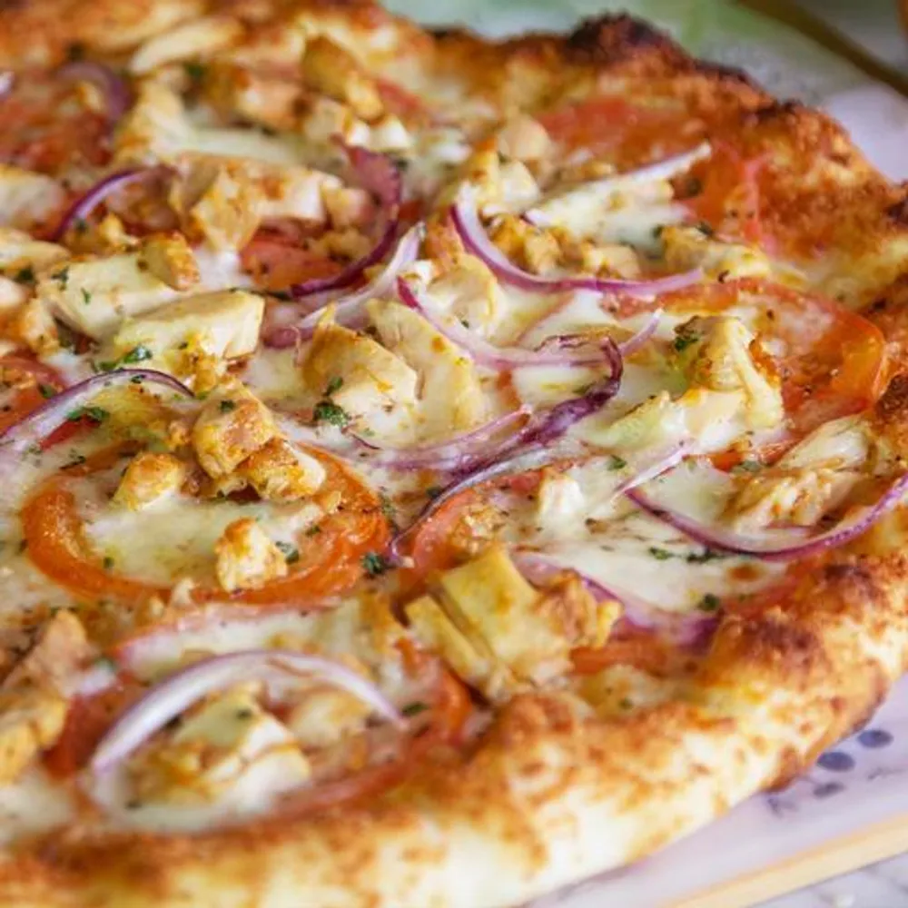 Roasted Chicken Pizza