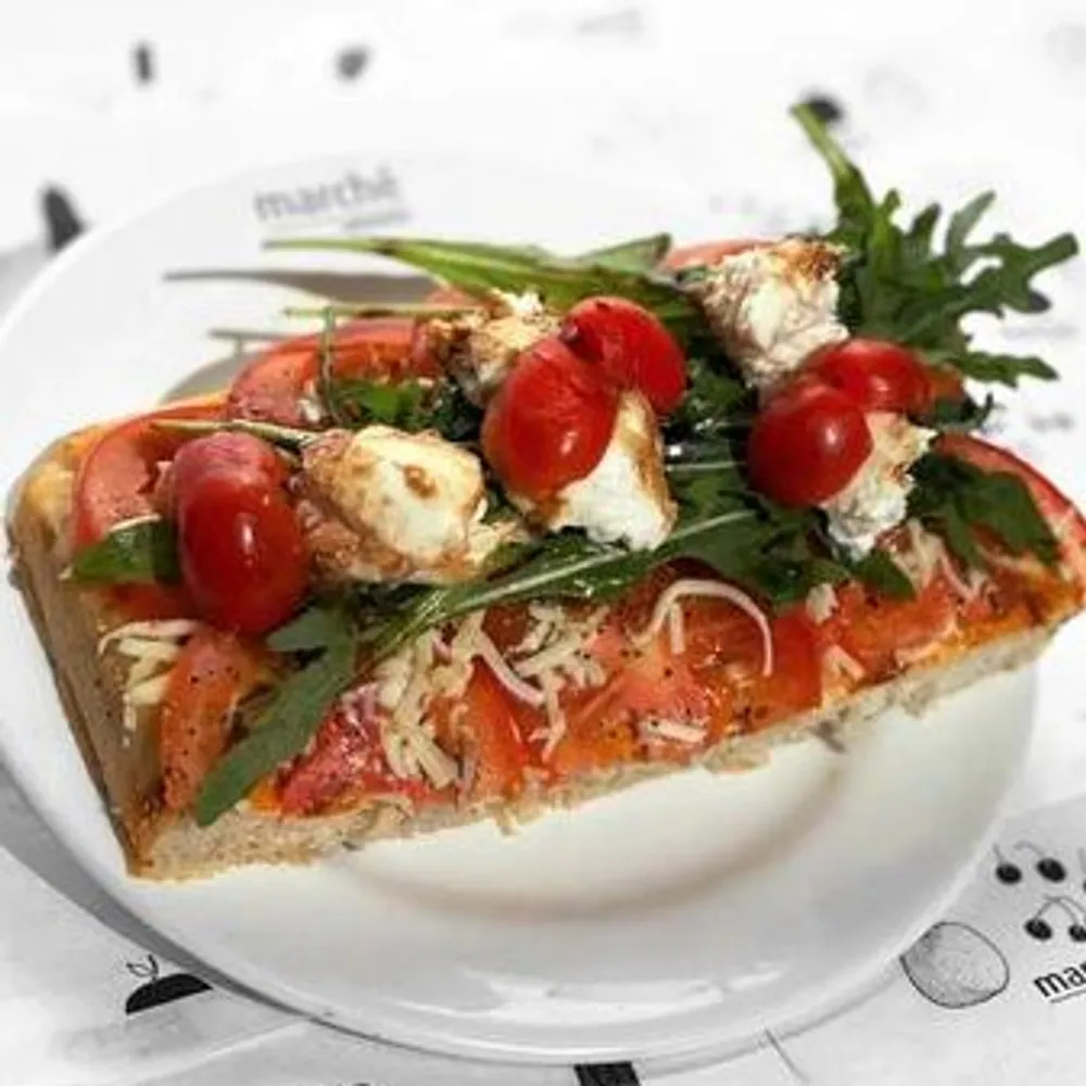 Tomato with Mozzarella Focaccia (Veg)