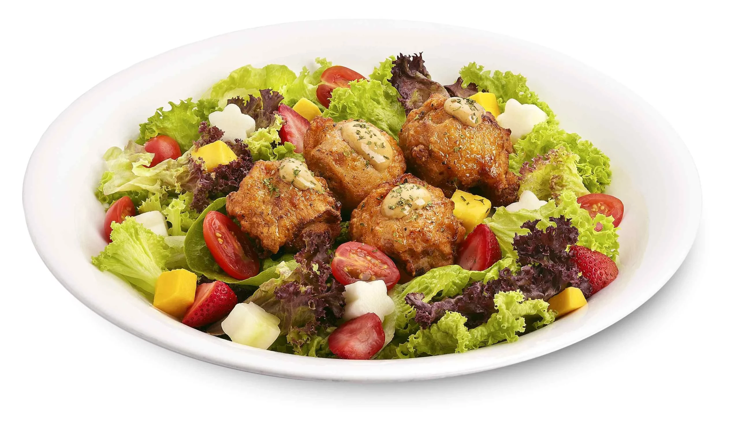 Chicken Karaage Salad