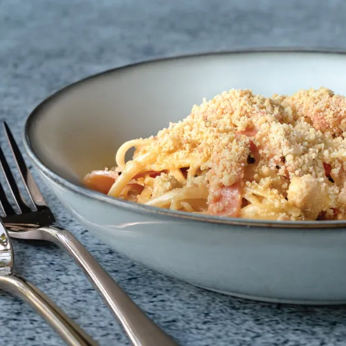 Cheesy Crumble Chicken Ham