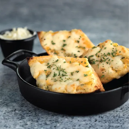 Cheesy Garlic Bread Trio