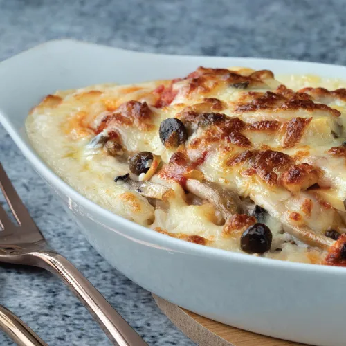 Mushroom Baked Rice