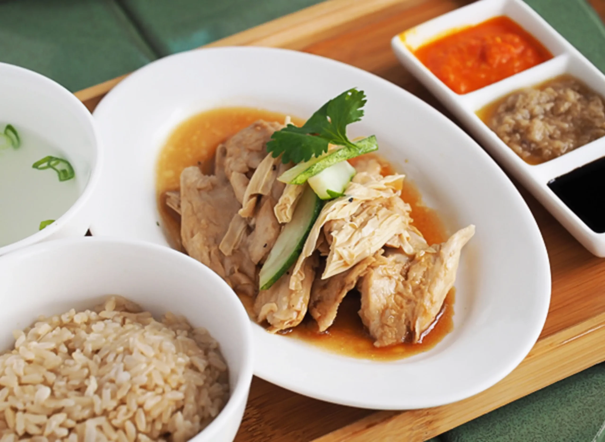 Hainanese Chicken Rice