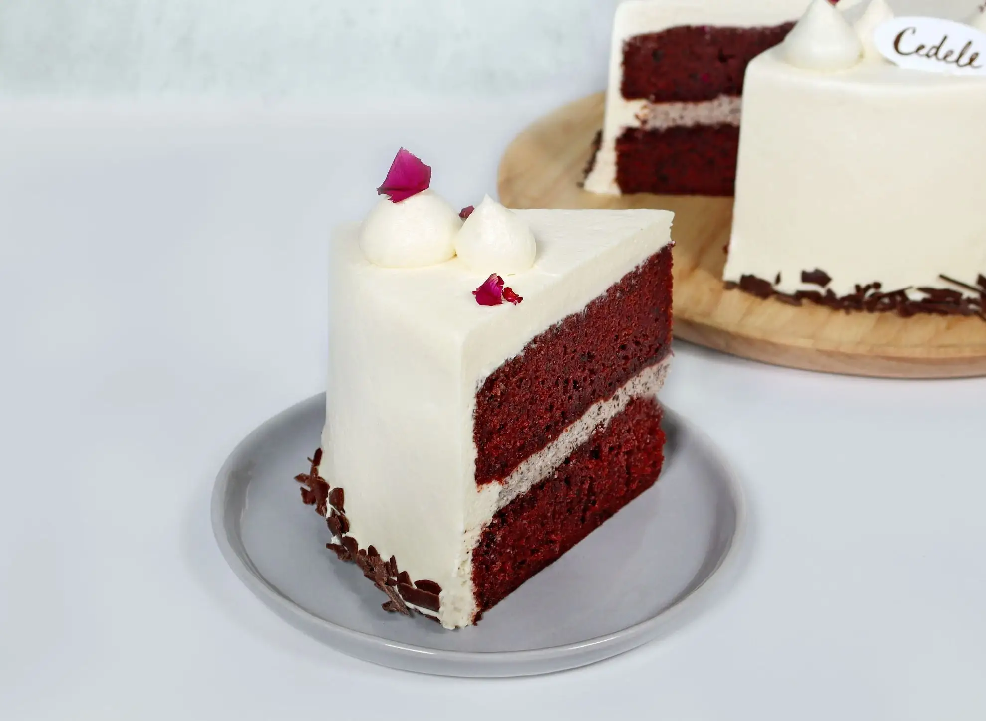 Red Velvet Cake Slice