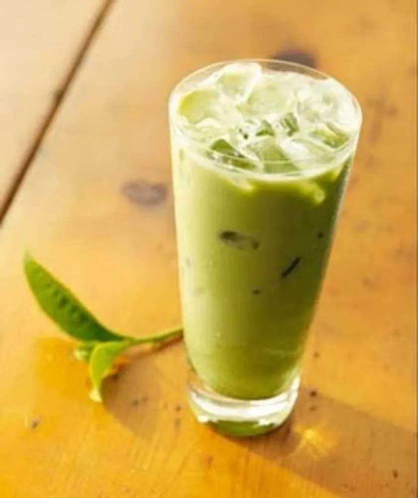 Iced Thai Green Milk Tea