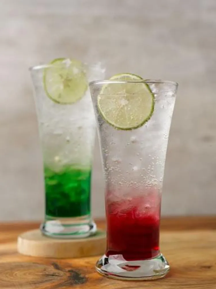 Iced Thai Soda (Red/Green)