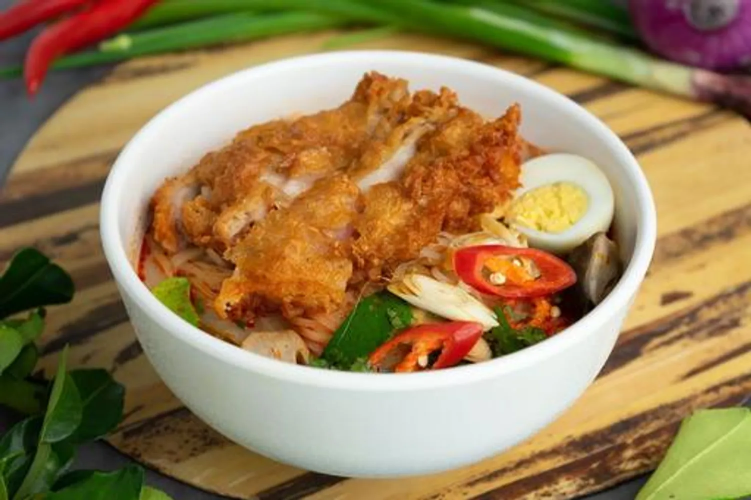 T8 Thai Crispy Chicken Tom Yum Soup