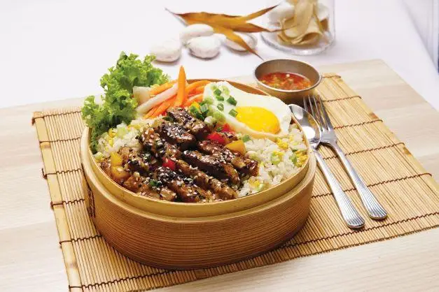 Egg Fried Rice with Premium Marbled Beef
