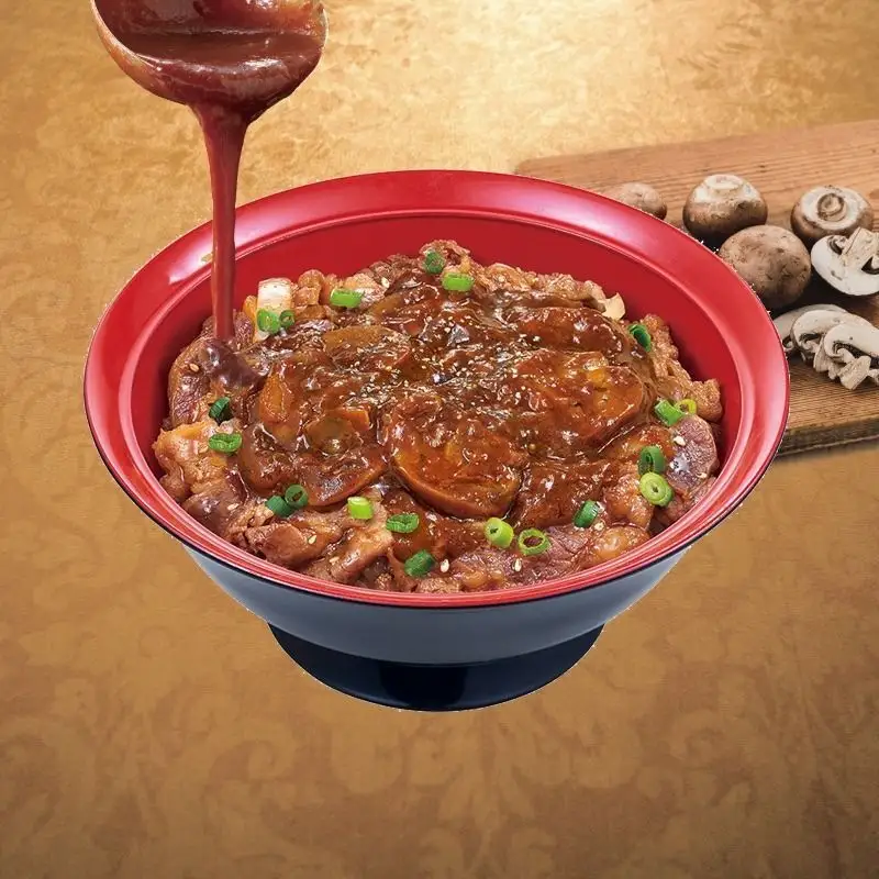 Demi-glace Mushroom Gravy Beef Yakiniku Bowl