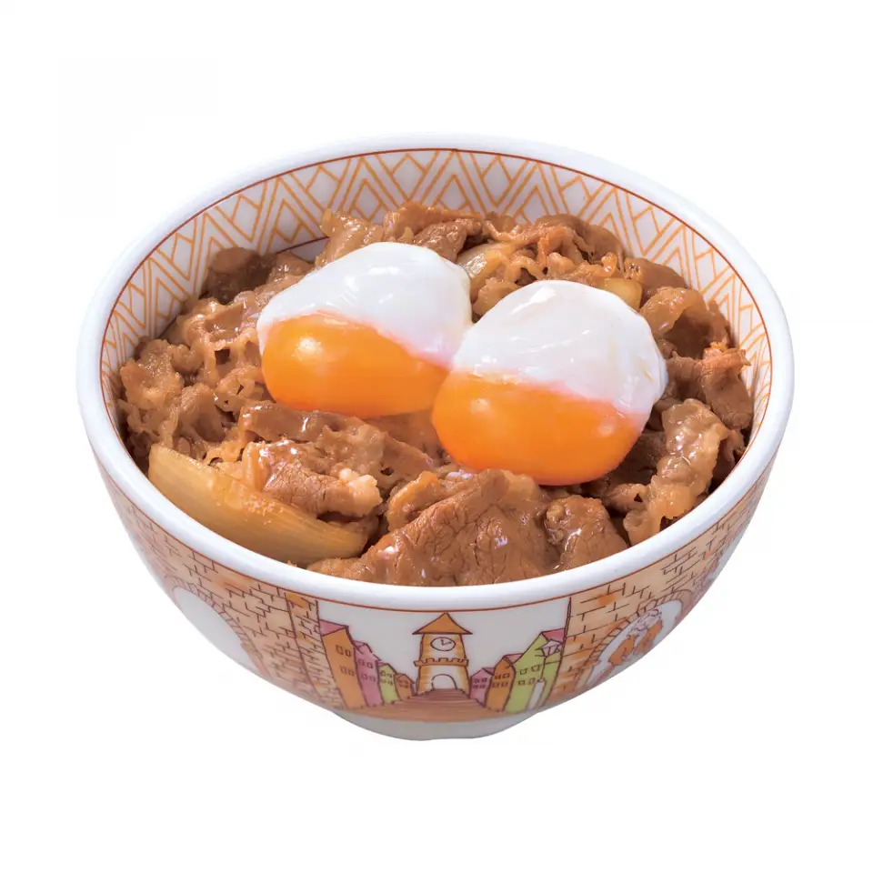 Double Half Boiled Egg Gyudon