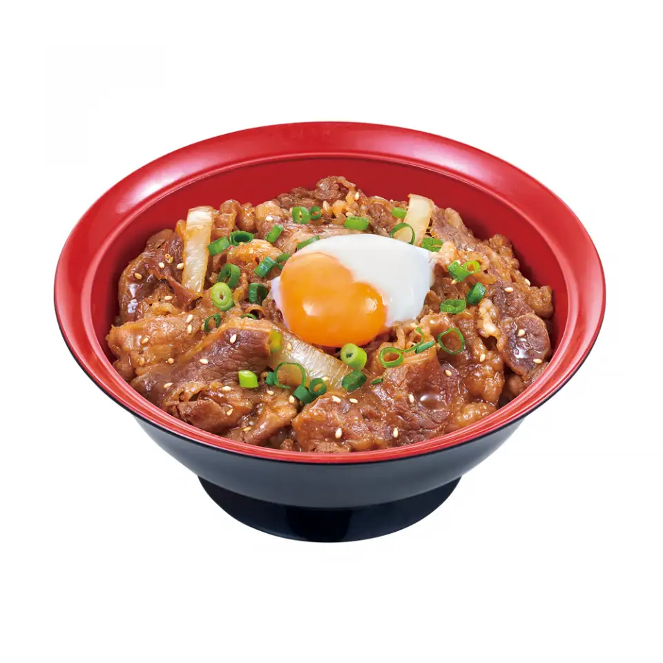 Half Boiled Egg Beef Yakiniku Bowl