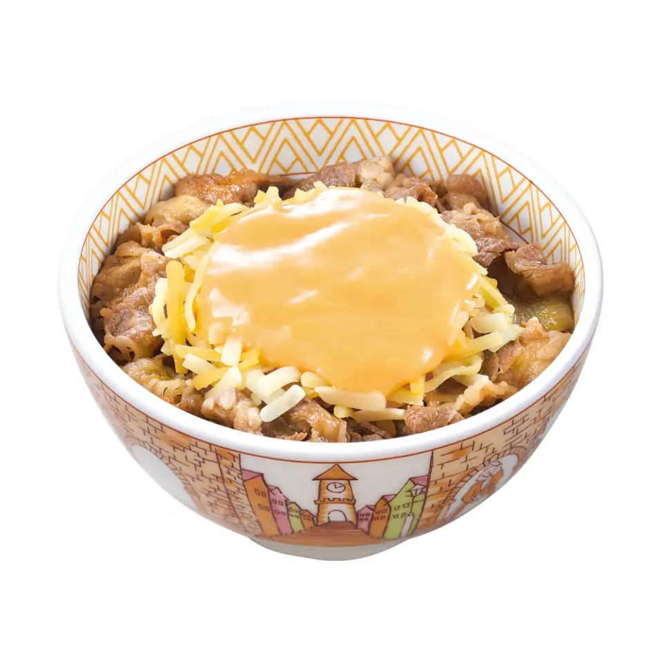 Melted Cheese Gyudon