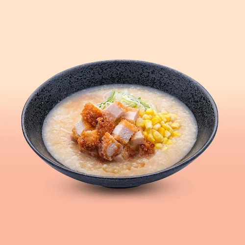 Chicken Karaage w/ Sweet Corn Okayu Set