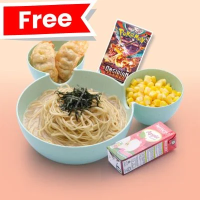 Kids Meal - Tonkotsu Ramen with FREE Pokemon Booster Pack